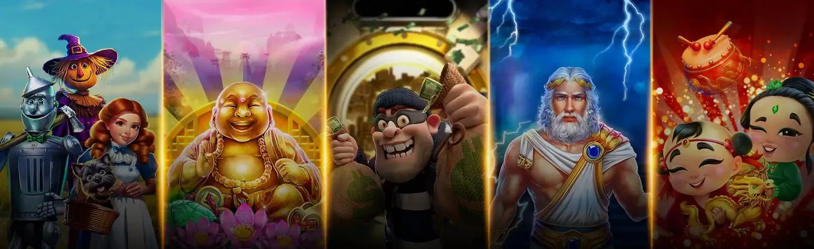 Ozwin Casino pokies characters